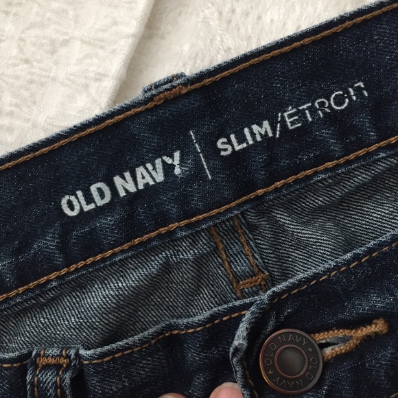 OLD NAVY SLIM/STRETCH JEANS 33/30 - Picture 5 of 6